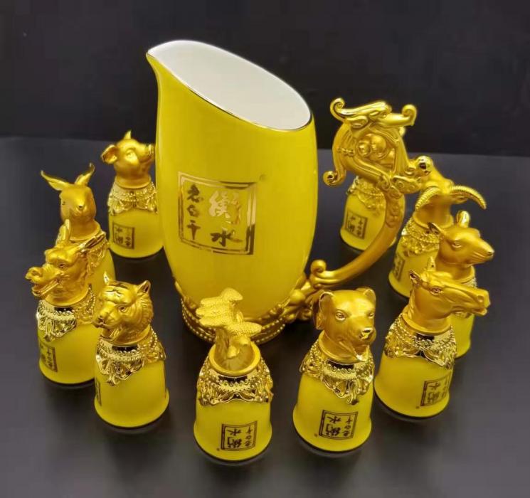 12 Chinese zodiac drinking cup